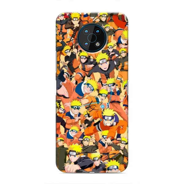 Чехол с рисунком «Коллаж Наруто» для Nokia G50 Чехол с рисунком «Коллаж Наруто» для Nokia G50