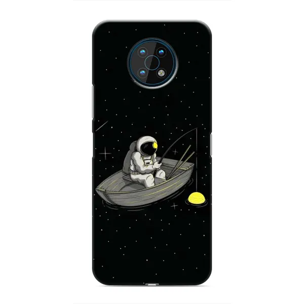 Чехол с рисунком «Космонавт на рыбалке» для Nokia G50 Чехол с рисунком «Космонавт на рыбалке» для Nokia G50