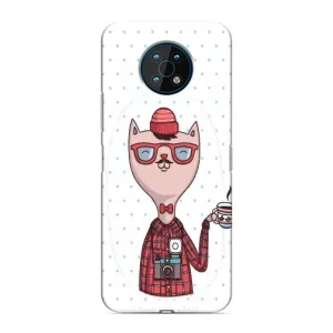 Чехол на тематику: Коты для Nokia G50 (Кот аристократ)