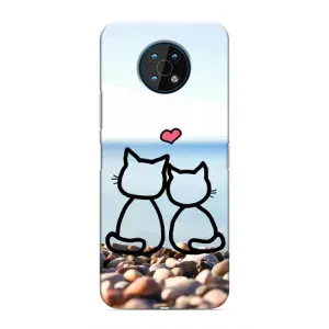 Силиконовые Чехлы Любимому человеку для Nokia G50 (Котейки)