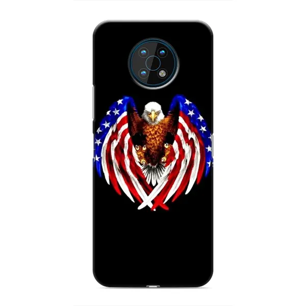 Чехол с рисунком «Крылья США» для Nokia G50 Чехол с рисунком «Крылья США» для Nokia G50