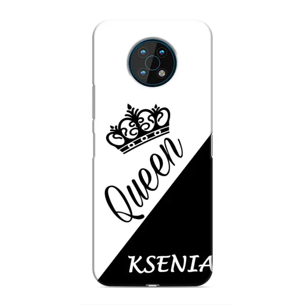 Чехол с рисунком «KSENIA» для Nokia G50