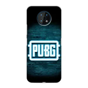 Чехол (TPU) с картинкой "Лого Пабг" на Нокиа Джи 50 (Лого PUBG)