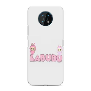 Чохол з принтом Лабубу для Nokia G50 (Логотип Лабубу)