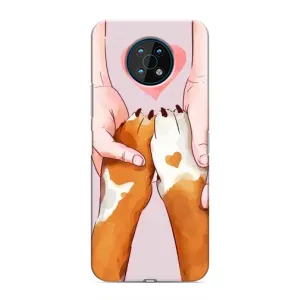 Чехол (ТПУ) Милые собачки для Nokia G50 (Любовь к собакам)