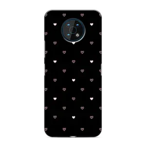 Чехлы с тематикой "Маленькие Сердечки" на Nokia G50 (Маленькие сердечки)