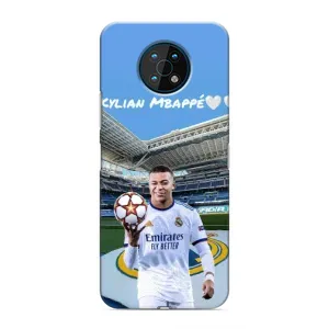 Чехол (TPU) с Футболистом на Nokia G50 (Mbappe Real)