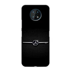 Силиконовый бампер с картинкой машины на Nokia G50 (Mercedes)