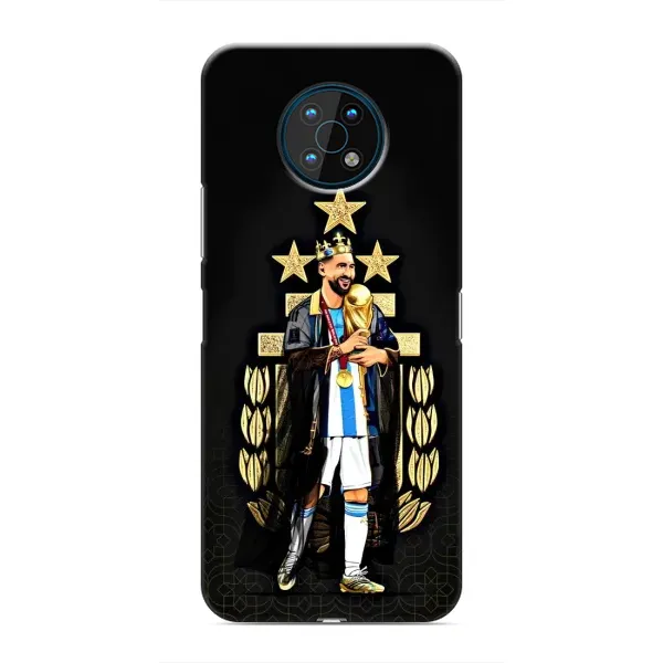 Чехол с рисунком «Месси король» для Nokia G50 Чехол с рисунком «Месси король» для Nokia G50