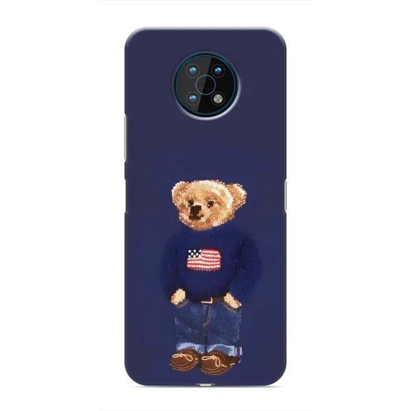 Чехол с рисунком «Мишка USA» для Nokia G50 Чехол с рисунком «Мишка USA» для Nokia G50