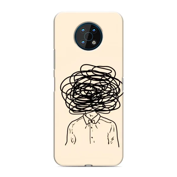 Чехол с рисунком «Мысли» для Nokia G50 Чехол с рисунком «Мысли» для Nokia G50