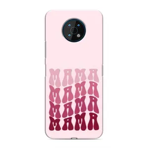 Чехлы на день мамы для Нокиа Джи 50 (Надпись мама)
