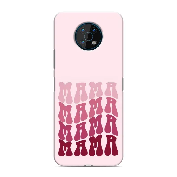 Чехол с рисунком «Надпись мама» для Nokia G50 Чехол с рисунком «Надпись мама» для Nokia G50