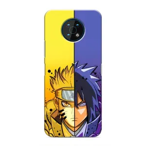 Купить Чехлы на телефон с принтом Anime для Nokia G50 (Naruto Vs Sasuke)