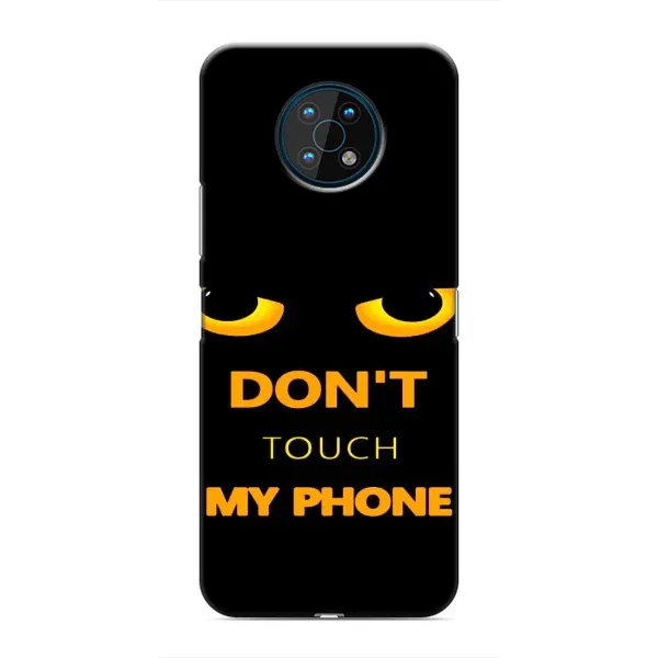 Чехол с рисунком «Не трогай мой телефон» для Nokia G50