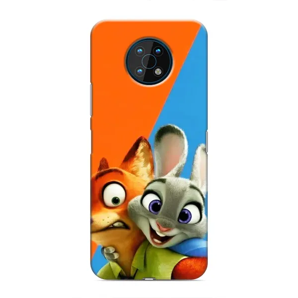 Чехол с рисунком «Ник и Хопс» для Nokia G50 Чехол с рисунком «Ник и Хопс» для Nokia G50
