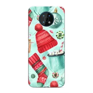 Чехол Санта Клаус для Nokia G50 (Одежда)