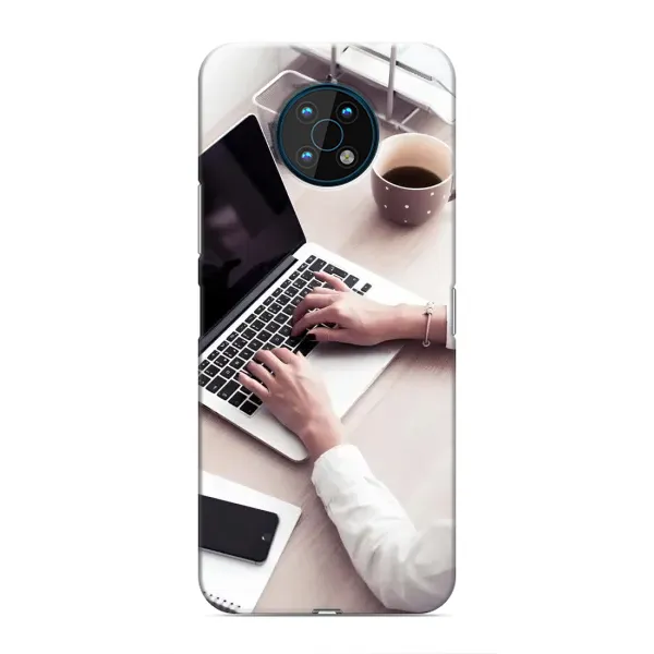 Чехол с рисунком «Офисный работник» для Nokia G50