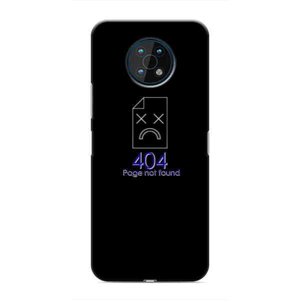Чохол з малюнком «Помилка 404» для Nokia G50 Чохол з малюнком «Помилка 404» для Nokia G50
