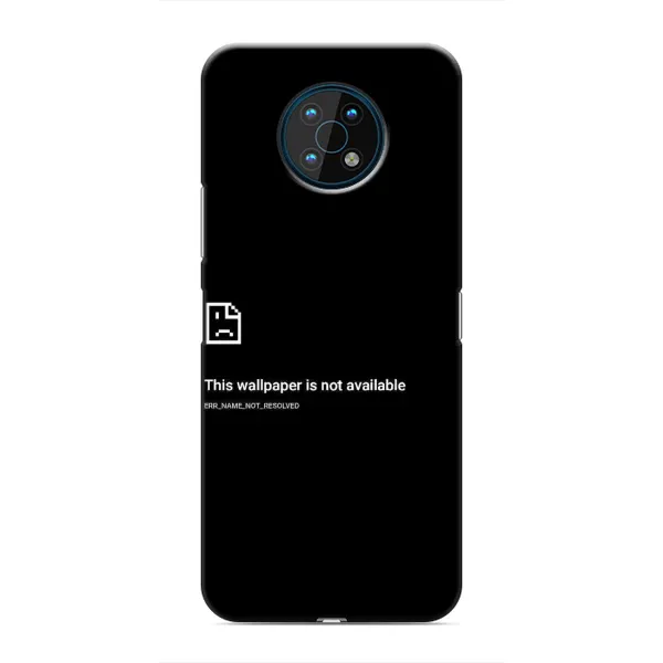 Чохол з малюнком «Помилка» для Nokia G50 Чохол з малюнком «Помилка» для Nokia G50