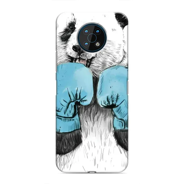 Чехол с рисунком «Панда боксер» для Nokia G50 Чехол с рисунком «Панда боксер» для Nokia G50