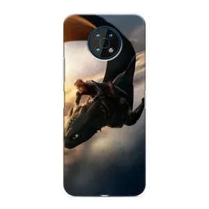Чехол дракон Беззубик для Nokia G50 (Полет Беззубика)