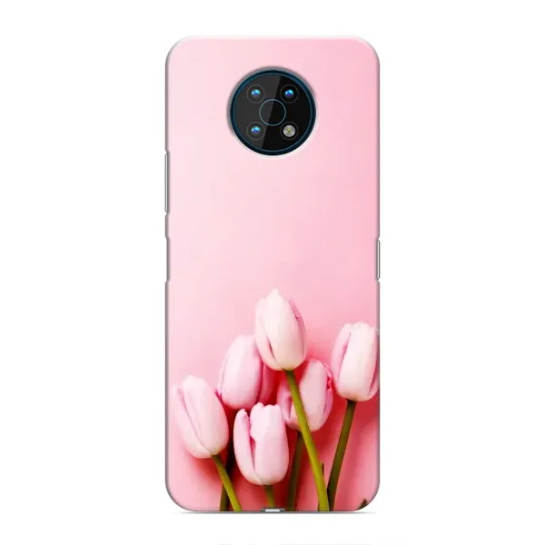 Чехол с рисунком «Розовые тюльпаны» для Nokia G50 Чехол с рисунком «Розовые тюльпаны» для Nokia G50