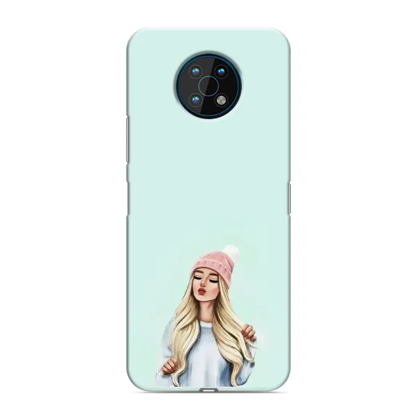 Чехол с рисунком «В шапке» для Nokia G50 Чехол с рисунком «В шапке» для Nokia G50
