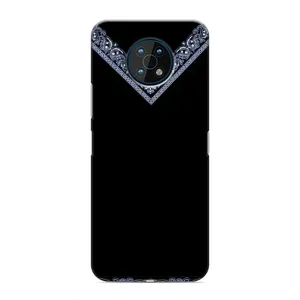 Силиконовый Чехол на Nokia G50 (Воротник вышиванки)
