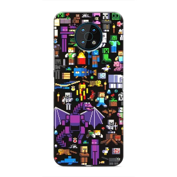 Чехол с рисунком «Все персонажи» для Nokia G50