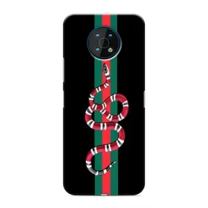 Чехлы Бренд GUCCI для Nokia G50 (Змей Гуччи)