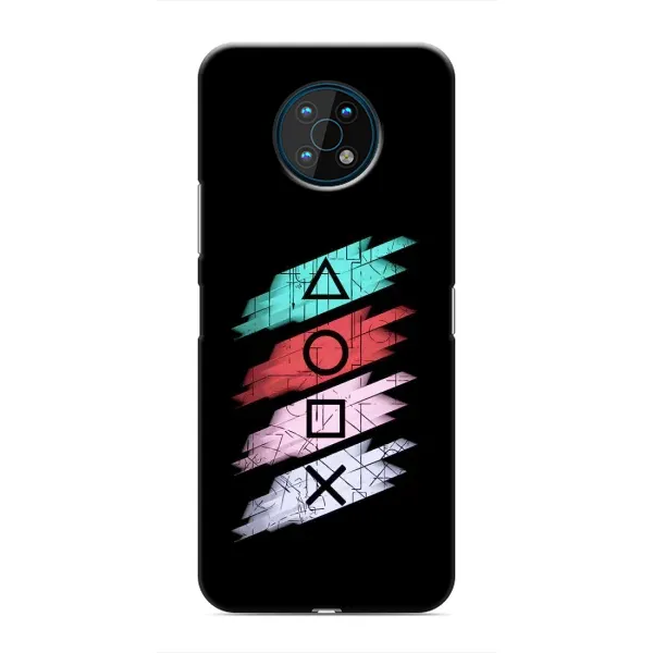 Чехол с рисунком «Значки Sony» для Nokia G50 Чехол с рисунком «Значки Sony» для Nokia G50