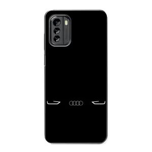 Силиконовый бампер с картинкой машины на Nokia G60 (Силует Audi)