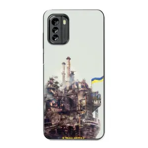 Чехлы на военную тематику для Nokia G60 (Азовсталь)