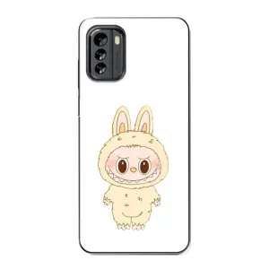 Чехол с принтом Лабубу для Nokia G60 (Бежевый Лабубу)