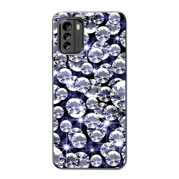 Чехол с рисунком «Бриллианты» для Nokia G60 Чехол с рисунком «Бриллианты» для Nokia G60