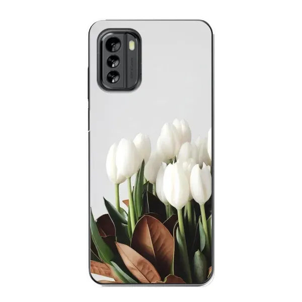 Чехол с рисунком «Букет тюльпанов» для Nokia G60