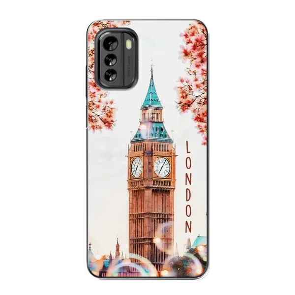 Чехол с рисунком «Часы Лондон» для Nokia G60 Чехол с рисунком «Часы Лондон» для Nokia G60