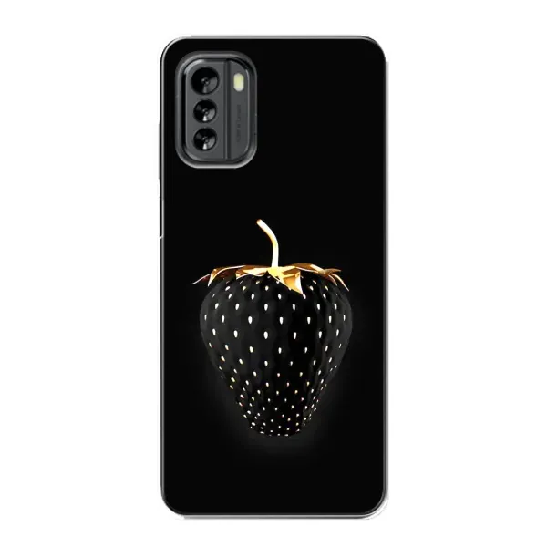 Чехол с рисунком «Чёрная клубника» для Nokia G60 Чехол с рисунком «Чёрная клубника» для Nokia G60