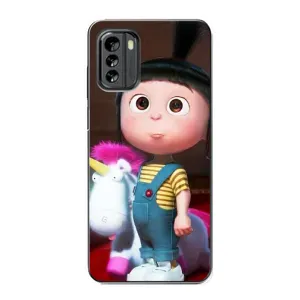 Мультяшный принт на Чехол для Нокиа Джи 60 (Девочка Агнес)