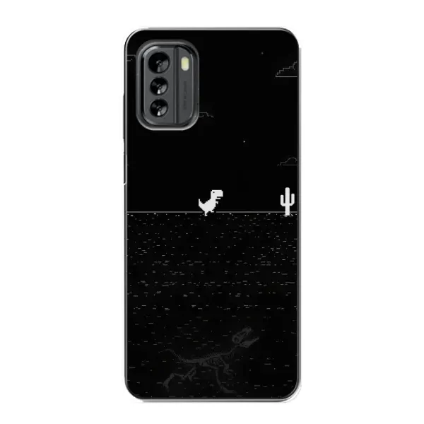 Чехол с рисунком «Динозаврик» для Nokia G60
