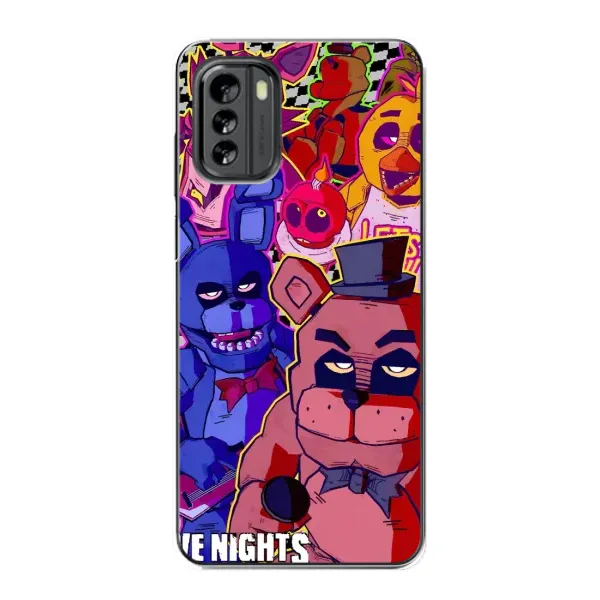 Чехол с рисунком «Фредди» для Nokia G60