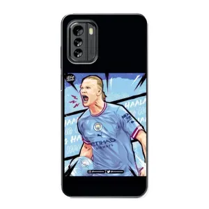 Чехлы с принтом для Nokia G60 Футболист (гол Эрлинг Холланд)