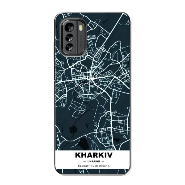 Чехол с рисунком «Харьков» для Nokia G60