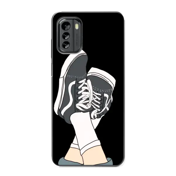 Чехол с рисунком «Кеды» для Nokia G60