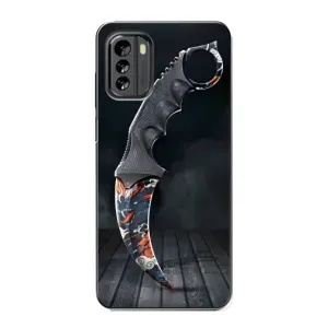 Чехол КИБЕРСПОРТ для Nokia G60 (Кинжал КС ГО)