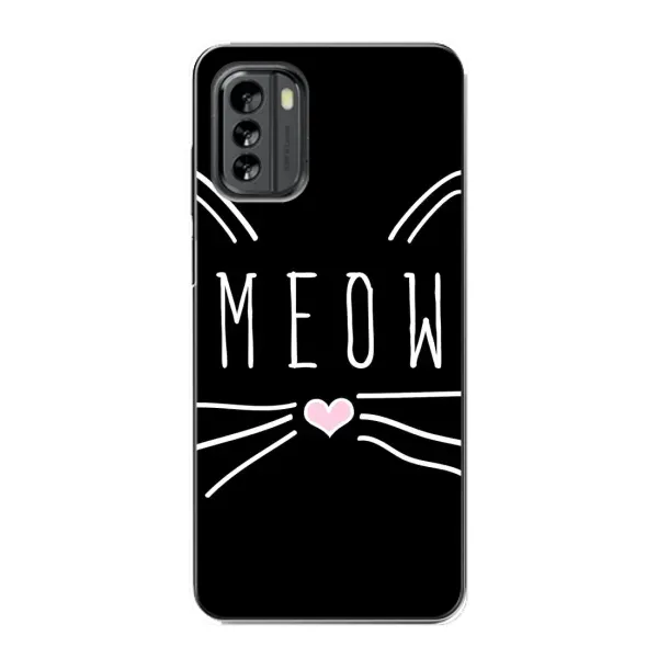 Чехол с рисунком «КОТИК MEOW» для Nokia G60 Чехол с рисунком «КОТИК MEOW» для Nokia G60