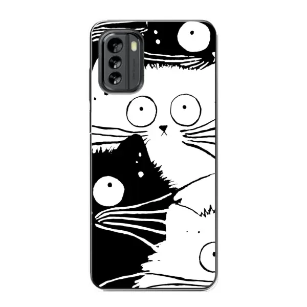 Чехол с рисунком «КОТИКИ» для Nokia G60 Чехол с рисунком «КОТИКИ» для Nokia G60