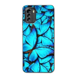 Силіконовий бампер з картинкою звірів для Nokia G60 (Крила метеликів)