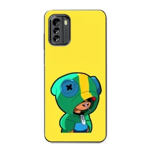 Чехол Бравл Старс для Nokia G60 (Леон (LEON))